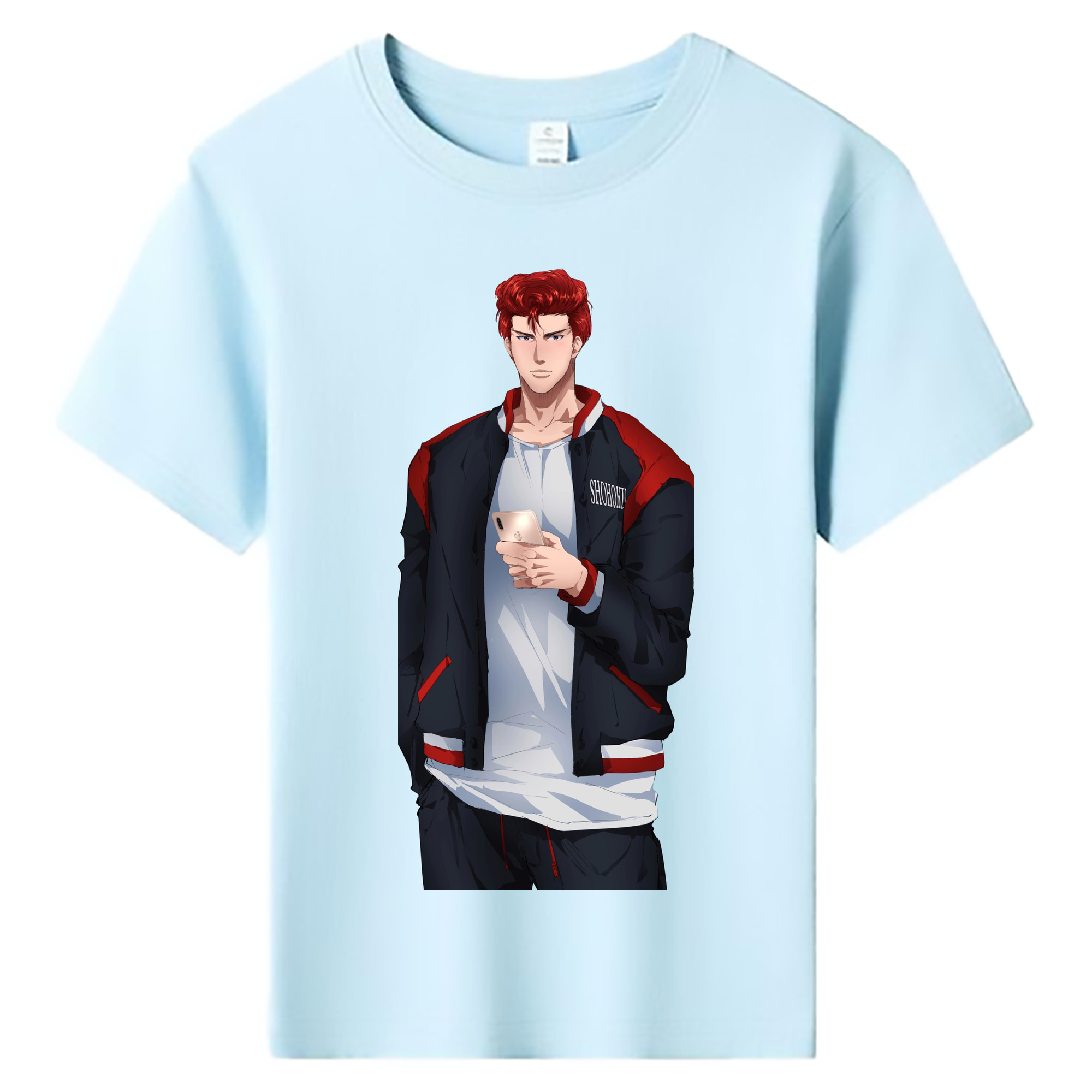 （画像用） SLAM DUNK／スラムダンク 綿100％キッズTシャツ（フロントプリント）